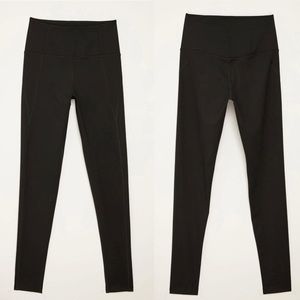 Girlfriend collective high rise compressive black leggings